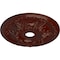 Ekena Millwork Granada Ceiling Medallion (Canopies up to 7 1/8"), 23 3/8"OD x 3 5/8"ID x 2 1/2"P, Brushed Mahogany CM23GABMF - alternate 2